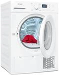 Exquisit W&auml;rmepumpentrockner, 8kg Trockner mit 16 Programmen, Startzeitvorwahl,