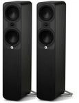Q Acoustics 5050 Standlautsprecher Satin Schwarz (Einzellautsprecher) - 2,5 cm
