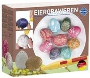 Pebaro 0354 Bastelset Eiergravieren, batteriebetriebener Gravierstift, 2