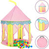 vidaXL Spielzelt für Kinder Bällebad Kinderzelt Babyzelt Spielhaus Zelt mit