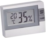 TFA Dostmann Digitales Thermo-Hygrometer, 30.5005.02, zur Raumklimakontrolle, zur
