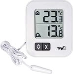 TFA Dostmann Digitales Max-Min-Thermometer, zwei Temperaturen messbar, L 57 x B 13