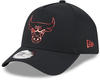 New Era Chicago Bulls Black NBA Foil Pack Black and Red 9Forty E-Frame Snapback Cap -