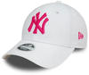 New Era 9Forty Damen Cap - New York Yankees weiß/pink