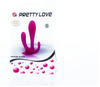 Pretty Love Dildo-Bi-014286 Dildo Rosa 11.50 cm
