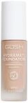 GOSH Foundation mit LSF 15 f&uuml;r helle & dunkle Haut, vegan I Mattierendes Make-up