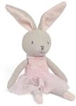 Jollein 037-001-65365 Stofftier Kuscheltier Hase Kaninchen M&auml;dchen NOLA rosa 50 cm
