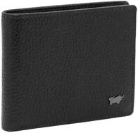 BRAUN B&Uuml;FFEL Theo RFID Wallet 4+4CS S Black