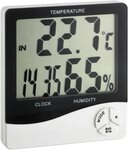 TFA Dostmann Digitales Thermo-Hygrometer, 30.5031, Kontrolle von Innentemperatur und