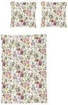 Irisette Mako-Satin Bettw&auml;sche Glamour Mariestad wei&szlig; 1 Bettbezug 135 x 200...