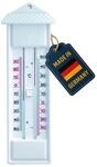 TFA Dostmann Analoges Maxima-Minima-Thermometer, 10.3014.02, H&ouml;chst und Tiefstwerte,