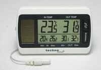 Technoline Thermometer mit Kabelsonde WS 7008 sowie Temperaturanzeige,