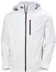 Helly Hansen Herren Crew Hooded Jacke, Wei&szlig; 2.0, L