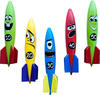 Schildkröt® Rocket Divers Set, 5 Unterwasserraketen, Tauchspielzeug für Kinder ab
