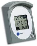 TFA Dostmann Digitales Thermometer, f&uuml;r innen oder au&szlig;en, H&ouml;chst- und Tiefstwerte,
