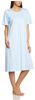 CALIDA Damen Soft Cotton Nachthemd, Hellblau, 52-54 (Herstellergröße: XL)