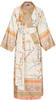 Bassetti FONG Kimono aus 100% Baumwollsatin in der Farbe Beige v.2, Größe: L-XL -