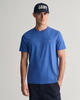 GANT Herren REG Shield SS T-Shirt, Rich Blue, 58