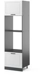 Vicco Mikrowellenschrank R-Line, Wei&szlig; Landhaus, 60 cm