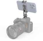 SMALLRIG Handyhalterung Universal Telefonkamera Halterung with Cold Shoes and 1/4"