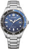 CITIZEN Eco Drive Marine AW1821-89L time-only Unisex Watch with Steel Blue...