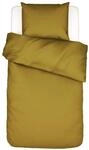 ESSENZA Bettw&auml;sche Minte Olive, 155x220 cm + 1x 80x80 cm - 100% Baumwollsatin...
