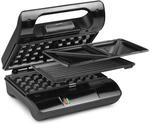 Princess Kontaktgrill 117002, Multigrill mit wechselbaren Grillplatten (Sandwich,