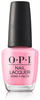 OPI Nagellack, Blickdicht & Vibrant Crème Finish Pink Nagellack, Bis zu 7 Tage