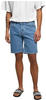Urban Classics Herren TB4156-Relaxed Fit Jeans Shorts, Light Blue Washed, 34