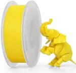 Bambu Lab PLA Basic 3D Drucker Filament 1,75 mm 1 kg, RFID | Gelb auf Spule,...
