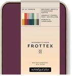 schlafgut Frottex Spannbettlaken 90x200 cm Frottee Baumwolle, Purple Deep