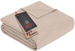 Ibena Charlotte Bio Strickdecke 140x200 cm - 100% Baumwolle, Made in Germany,