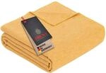 Ibena Charlotte Bio Strickdecke 140x200 cm - 100% Baumwolle, Made in Germany,