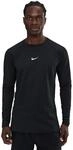 Nike Herren Np ToparLs Crew Sweatshirt, Black/White, S