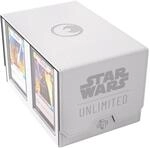 Gamegenic, Star Wars: Unlimited Double Deck Pod (White/Black)
