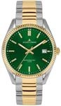 JACQUES LEMANS Herren-Uhren Analog Quarz One Size, Dunkelgr&uuml;n 32027263
