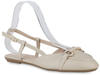 VAN HILL Damen Sling Ballerinas Flach Basic Trendy Schuhe 215254 Beige 37