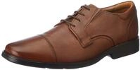 Clarks Herren Clarkslite Cap Oxford, Tan Leather, 41 EU