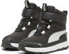 PUMA Evolve Boot PURETEX AC+PS Sneaker, Black-ASH Gray White, 31 EU