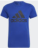 Adidas Boys T-Shirt (Short Sleeve) B Bl T, Team Royal Blue/Black, HP0840, 152