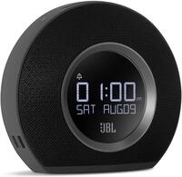 JBL Horizon Radiowecker - Schwarz &ndash; Dual Wecksystem &uuml;ber Bluetooth, UKW-Radio und