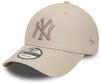 New Era 9Forty Strapback Cap - New York Yankees Stone beige