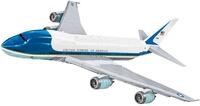 Cobi 26610 Boeing 747 AIR Force ONE, L&auml;ngd: 46 cm, Bredd: 42 cm, H&ouml;jd: 15 cm