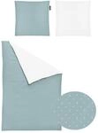 Irisette Essential Mako-Satin Bettw&auml;sche Jessica Jade, 1 Bettbezug 155 x 220...
