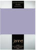 Janine Design Jersey Elastic Spannbetttuch Lavendel, 90x190 cm - 100x220 cm