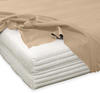 TRAUMSCHLAF kuschelig weiches Feinbiber Haustuch Bettlaken aus 100% Baumwolle...