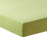 Traumschlaf Frottee Stretch Spannbettlaken lindgr&uuml;n, 90x200-100x200 cm