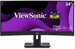 ViewSonic LED monitor - QHD 34 inch curv
