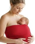 Hoppediz Bonding-Top f&uuml;r Neugeborene, rot L | Elastisches Bonding-Top
