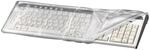Hama Staubschutzhaube Tastatur Transparent (L x B x H) 216 x 483 x 51mm | Abdeckung